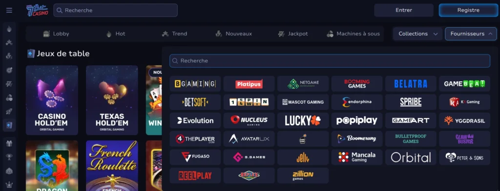 7bit casino producteurs