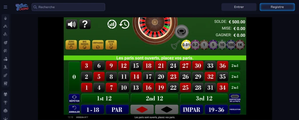 7bit casino roulette